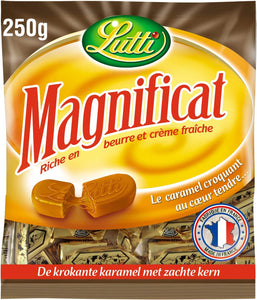 Lutti Caramel Croquant Magnificat 250 g - lot de 3