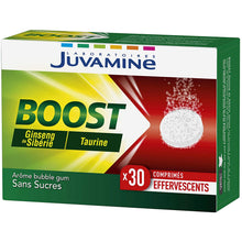 Charger l&#39;image dans la galerie, Juvamine - BOOST Ginseng Taurine, 30 Comprimés Effervescents - Nature Linking