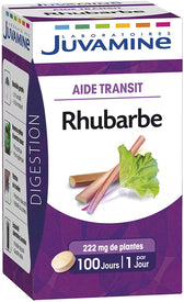 JUVAMINE Aide Transit Rhubarbe 100 comprimés