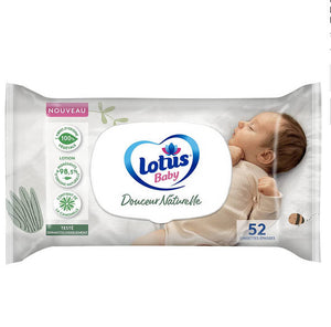 Lotus Baby Douceur Naturelle - 12*52 lingettes