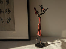 Charger l&#39;image dans la galerie, Sculpture en bronze Mère et Enfant - Hauteur 33/35CM