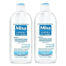 Charger l&#39;image dans la galerie, Mixa Expert Peau Sensible Eau Micellaire Physiologique 400 ml - Lot de 2 - Nature Linking