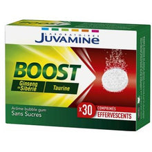Charger l&#39;image dans la galerie, Juvamine - BOOST Ginseng Taurine, 30 Comprimés Effervescents - Nature Linking