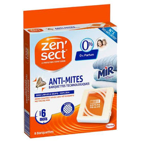 Zen'Sect Mites - Anti-Mites Textiles 8 Barquettes